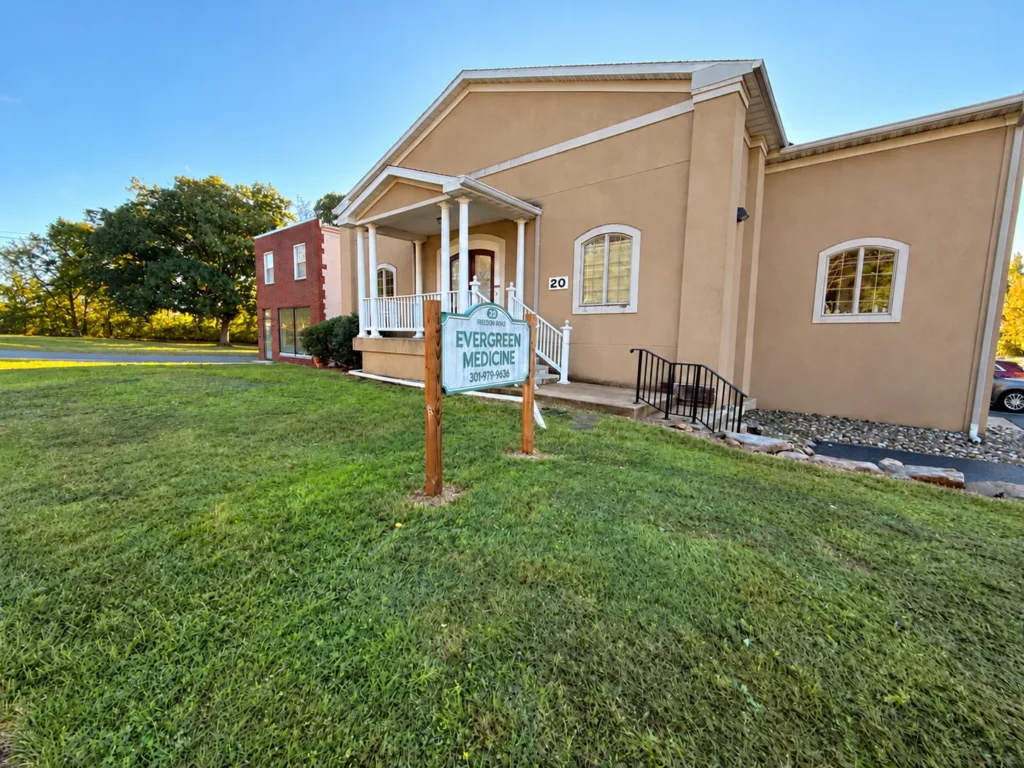 Exterior of the Evergreen Adult Medicine office